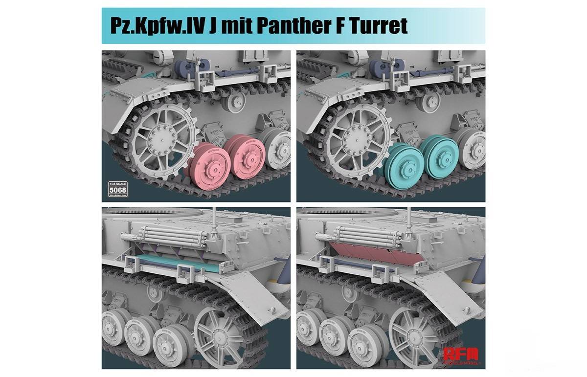 Pz.Kpfw.IV J mit Panther F Turret – Image 4