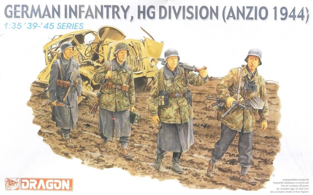 German Infantry, HG Divison (Anzio 1944)