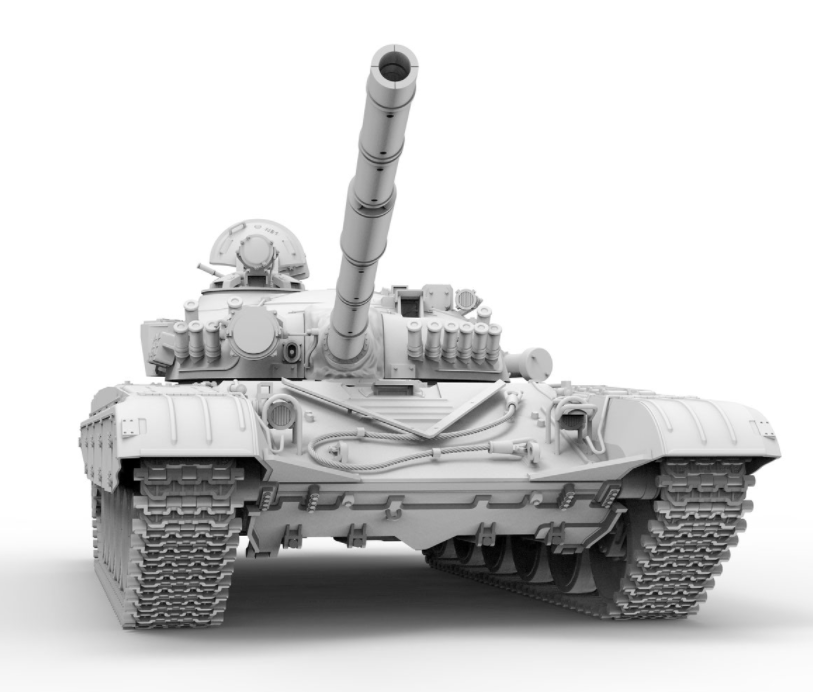 Medium tank T-72M 3 in 1 – Image 3