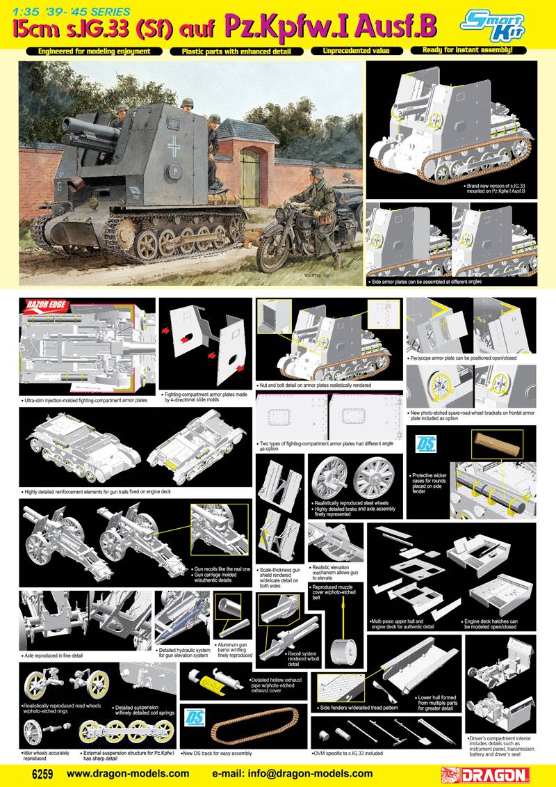 15cm s.IG.33(Sf) auf Pz.Kpfw.I Ausf.B – Image 2
