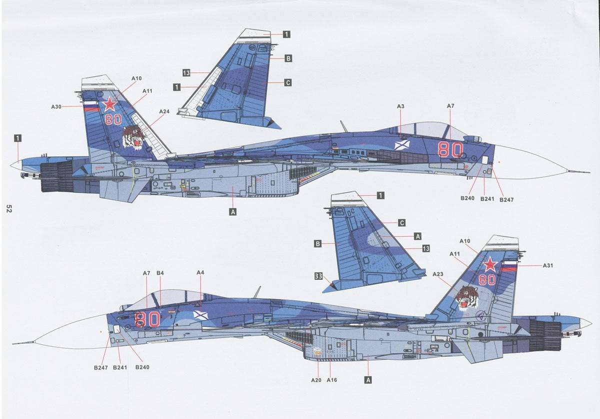 Su-33 Flanker-D Russian Navy Carrier-Borne Fighter – Image 27