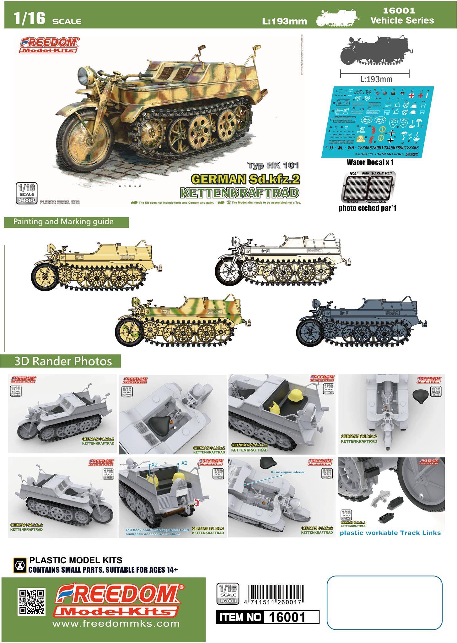 Sd.Kfz. 2 Kettenkraftrad Typ HK 101 – Image 2