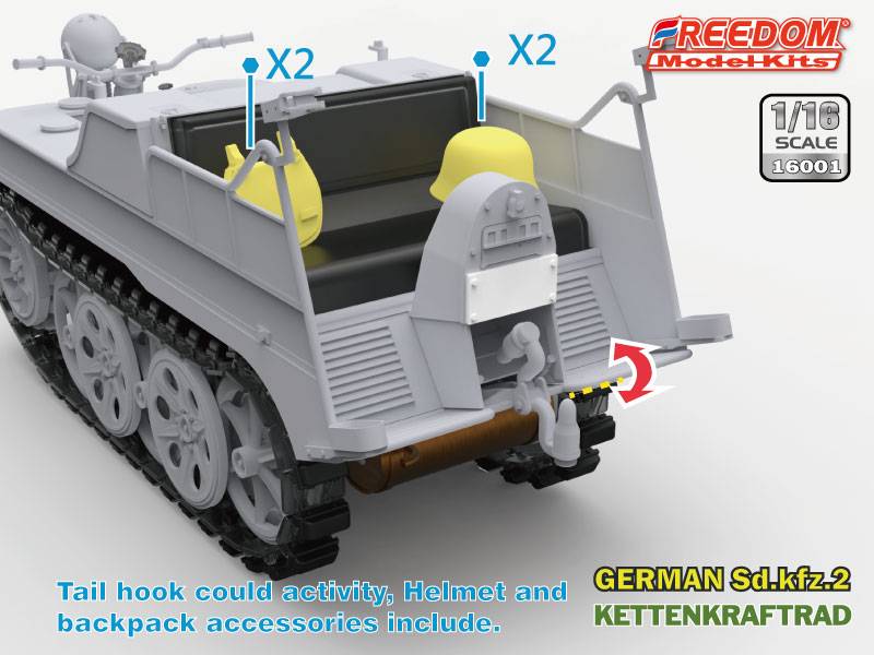 Sd.Kfz. 2 Kettenkraftrad Typ HK 101 – Image 5