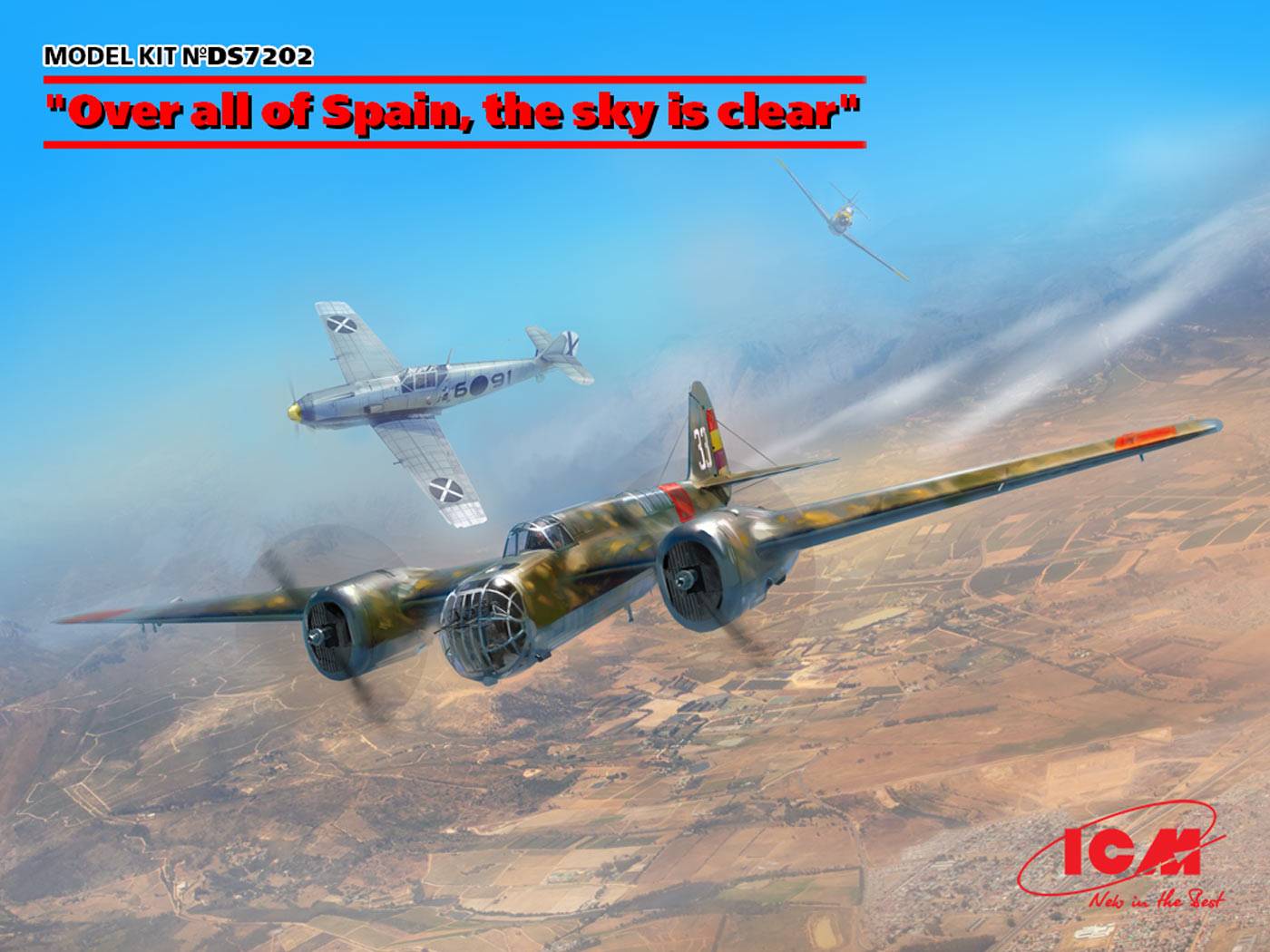 “Over all of Spain, the sky is clear”