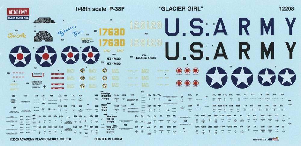 P-38F Glacier Girl Academy – Image 7