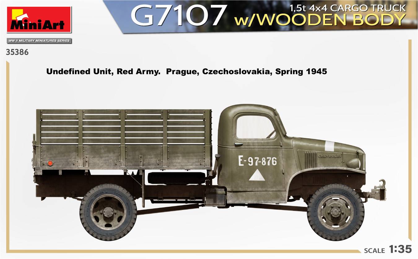 G7107 1,5t 4×4 CARGO TRUCK w/WOODEN BODY – Image 8