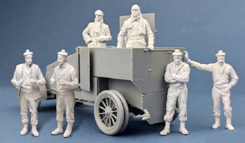 French marine armoured car officer – Image 3