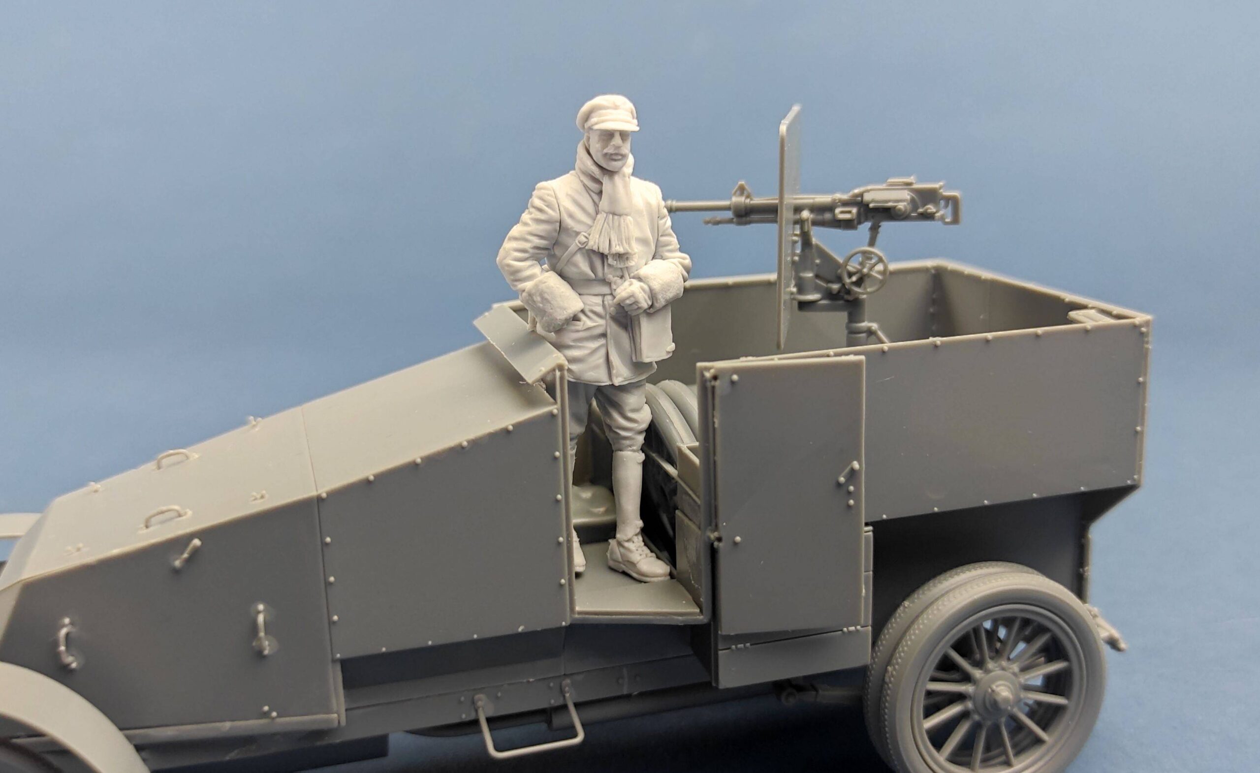 French marine armoured car officer – Image 2