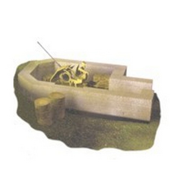 BUNKER ALLEMAND pour CANON DE FLAK DE 20mm