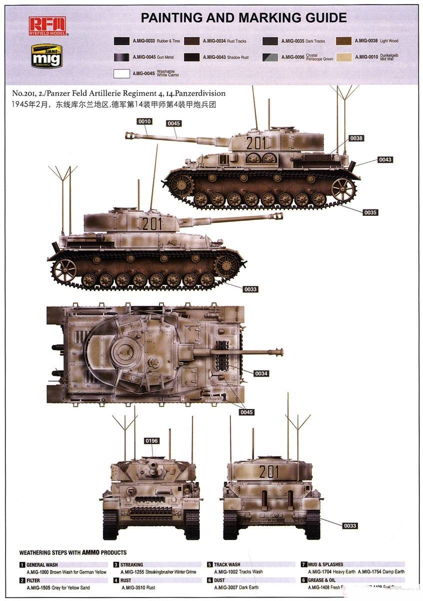 Pz.Kpfw.IV Ausf.J Late Production/ Pz.Beob.Wg.IV Ausf.J w/Workable Track Links – Image 16