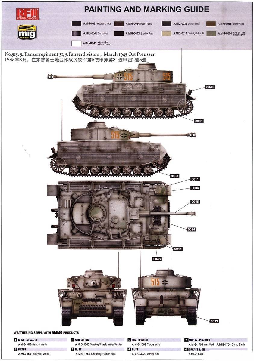 Pz.Kpfw.IV Ausf.J Late Production/ Pz.Beob.Wg.IV Ausf.J w/Workable Track Links – Image 19
