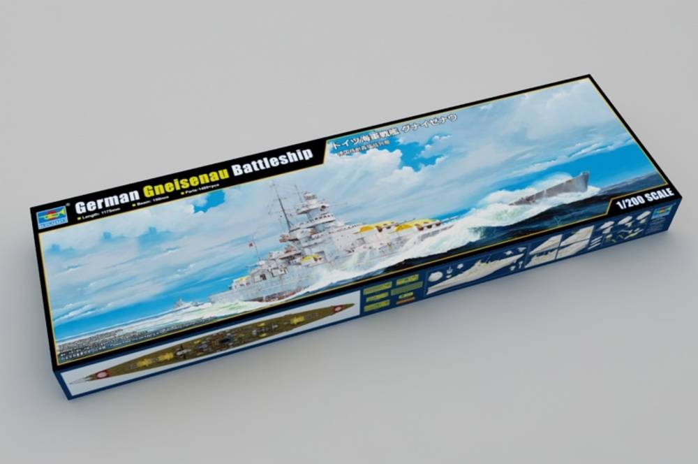 German Gneisenau Battleship