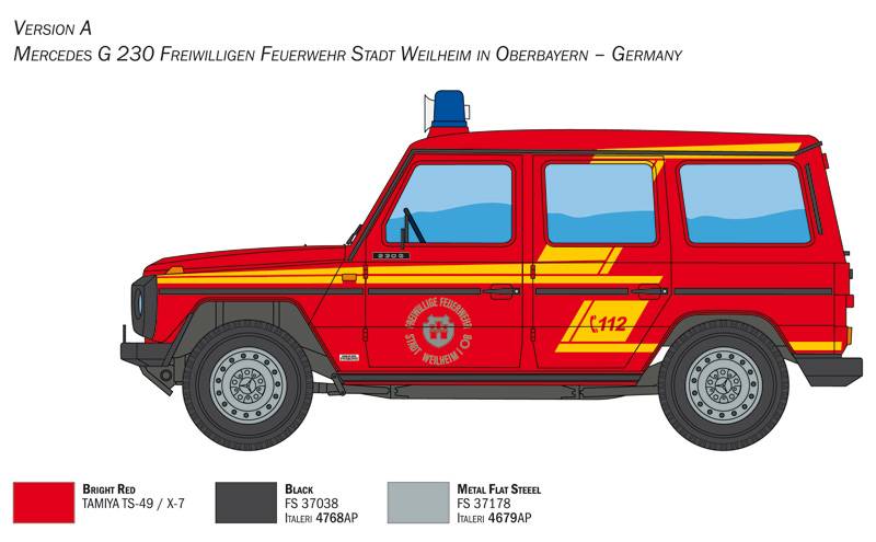 Mercedes Benz G230 Feuerwehr – Image 5