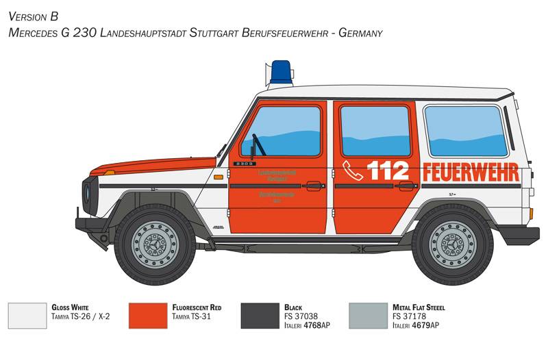 Mercedes Benz G230 Feuerwehr – Image 6