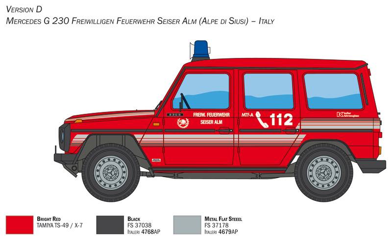 Mercedes Benz G230 Feuerwehr – Image 8