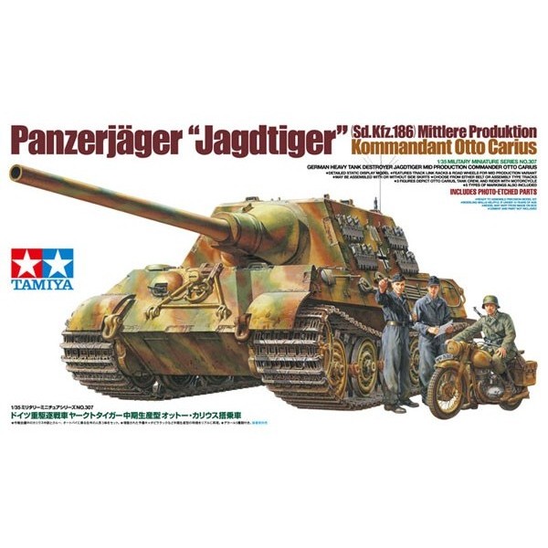 Panzerjäger "Jagdtiger" Sd.Kfz.186 Mid Production - Kommandant Otto Carius