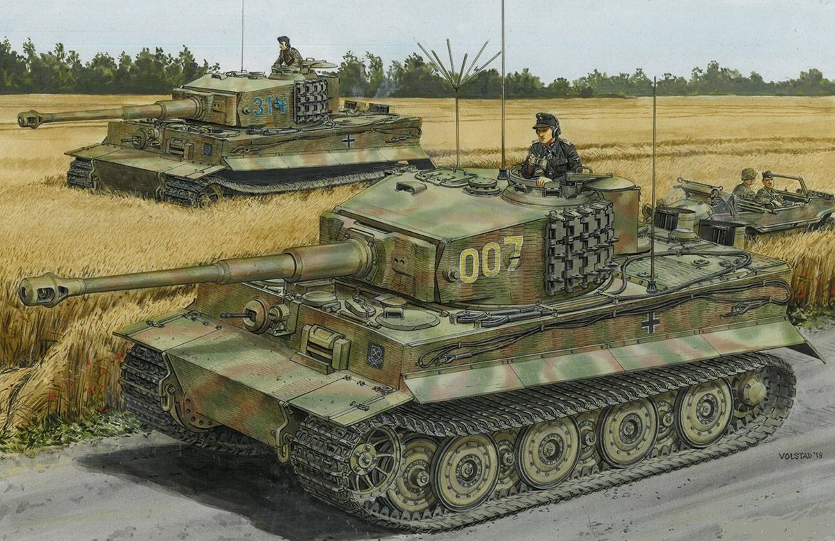 Pz.Kpfw. VI Ausf.E Sd.Kfz.181 Late Production Wittmann's Last Tiger w/Magic Track – Image 2