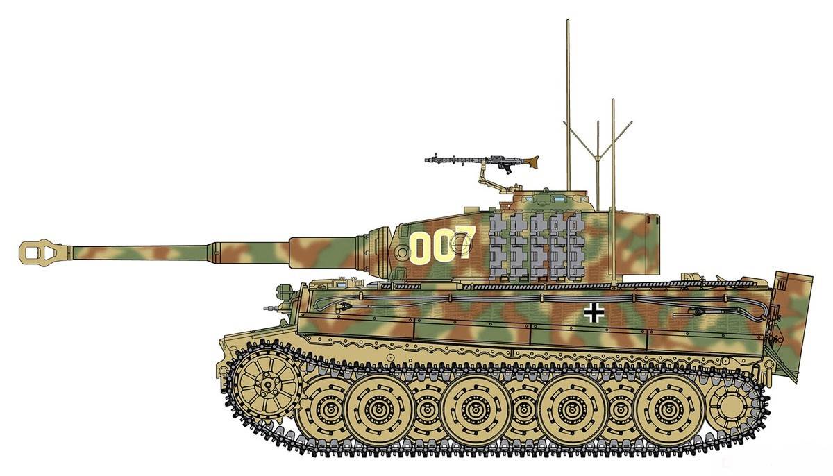 Pz.Kpfw. VI Ausf.E Sd.Kfz.181 Late Production Wittmann's Last Tiger w/Magic Track – Image 16