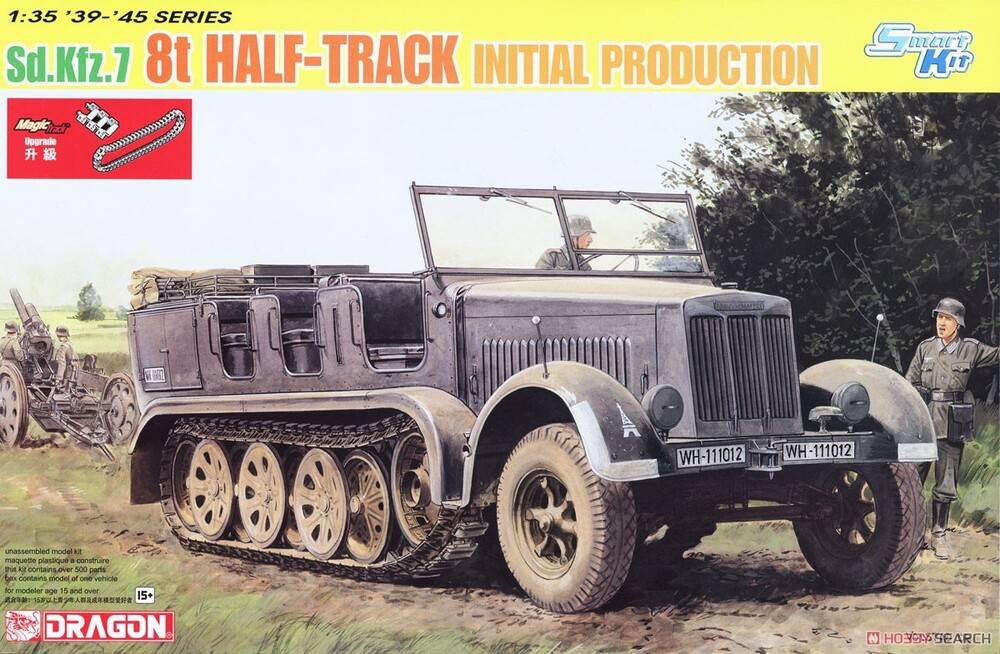Sd.Kfz.7 8t Half Track Initial Production