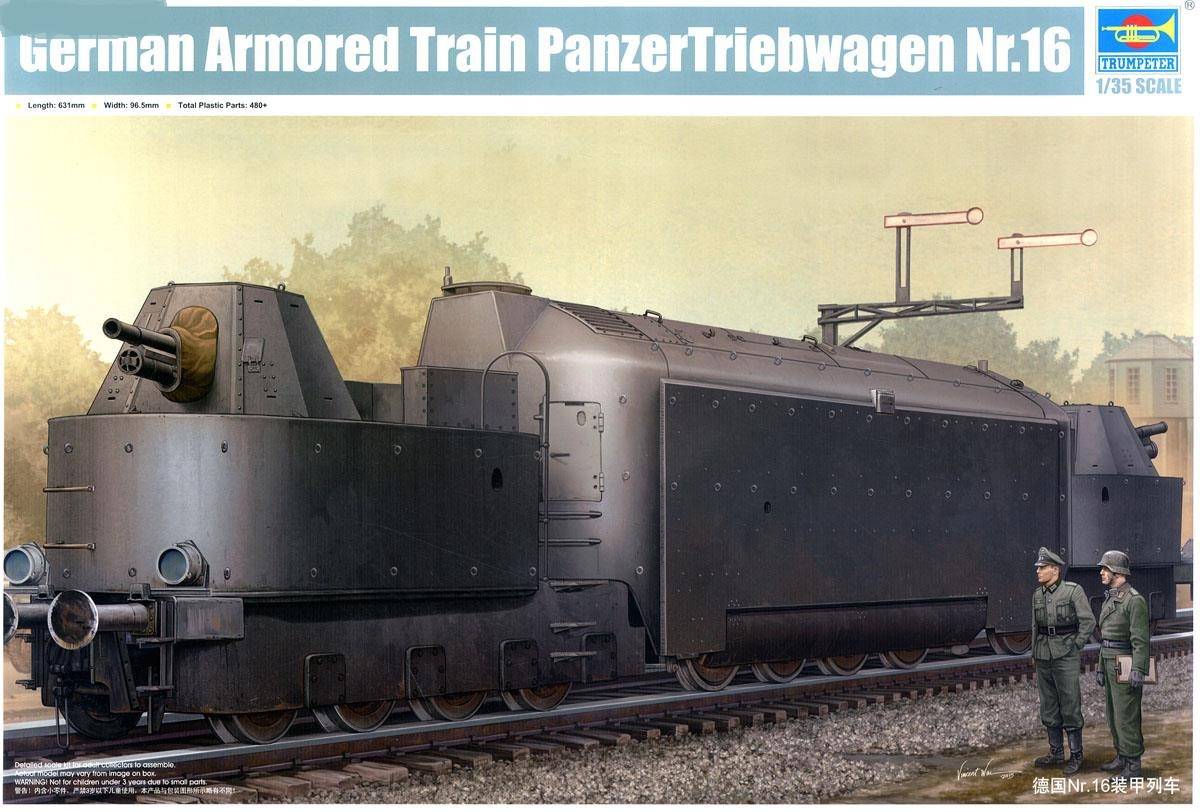 German Armored Train PanzerTriebwagen Nr.16