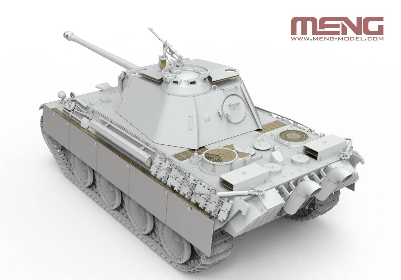 GERMAN MEDIUM TANK Sd.Kfz.171 PANTHER Ausf.G EARLY/Ausf.G with AIR DEFENSE ARMOR – Image 20
