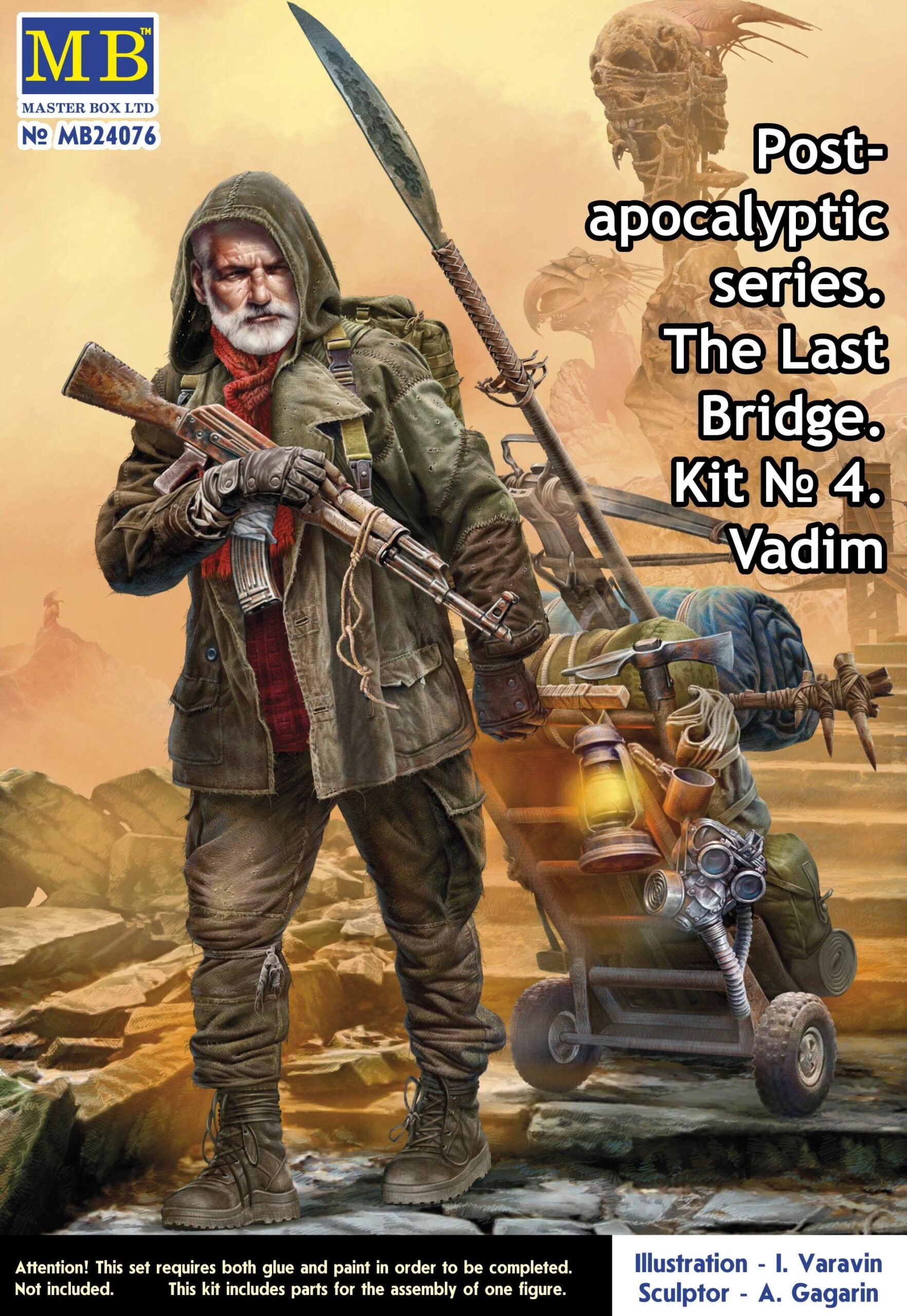 Pоst-apocalyptic series “The Last Bridge. Kit No. 4. Vadim”