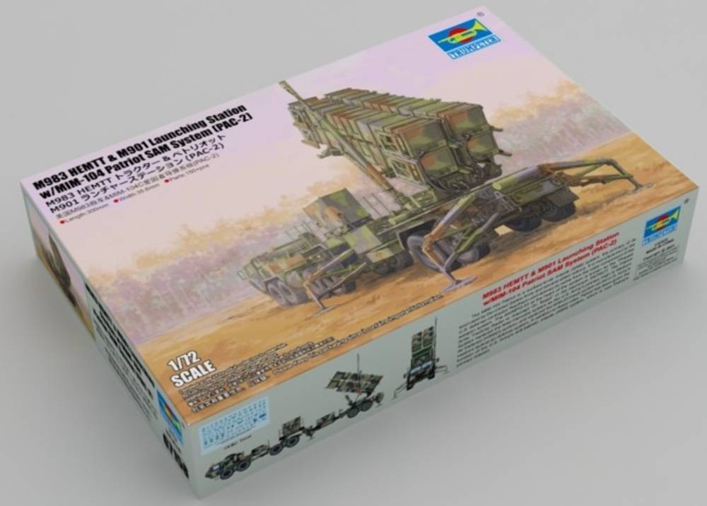 M983 HEMTT & M901 Launching Station w/ MIM-104 Patriot SAM System (PAC 2)