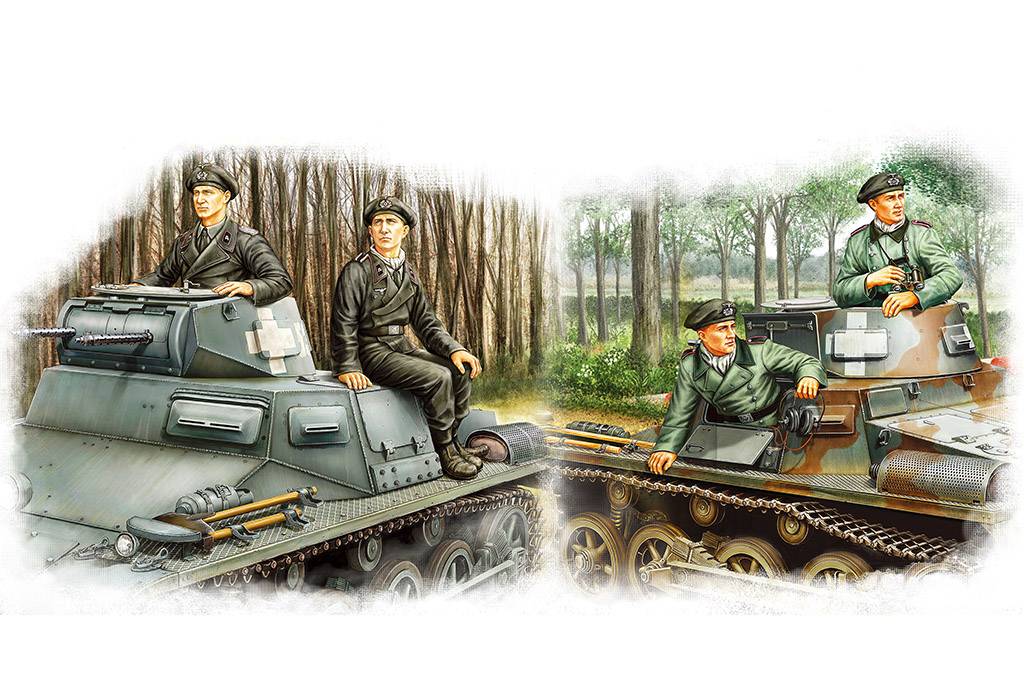 German Panzer Crew Set – Image 2