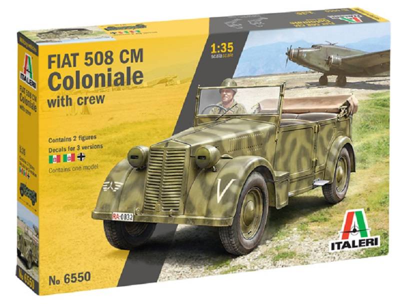 Fiat 508 CM "Coloniale" staff car