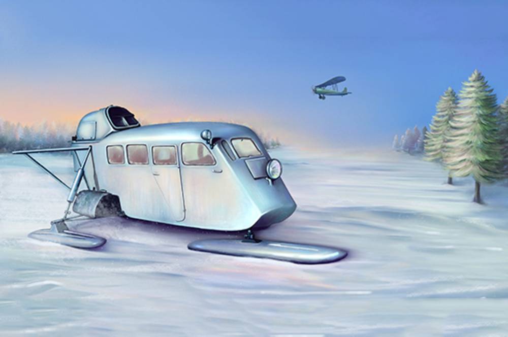 Soviet Aerosan KM-4 – Image 2