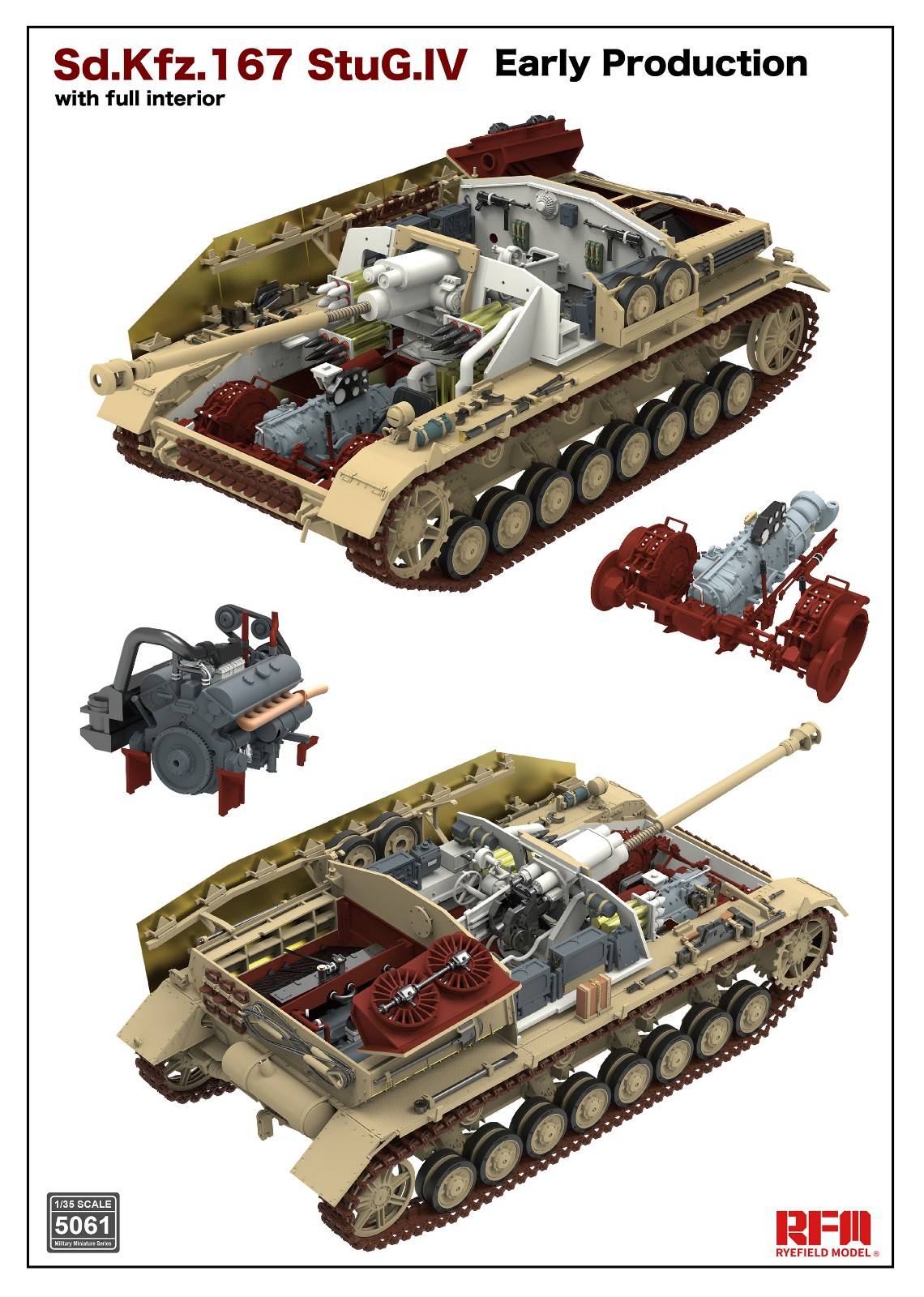 Sd.Kfz.167 StuG.IV Early Production w/full interior – Image 3