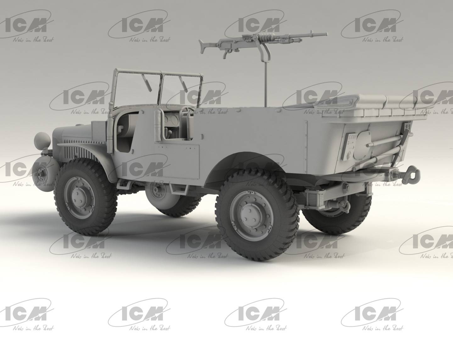 Laffly V15T with Hotchkiss machine gun – Image 11