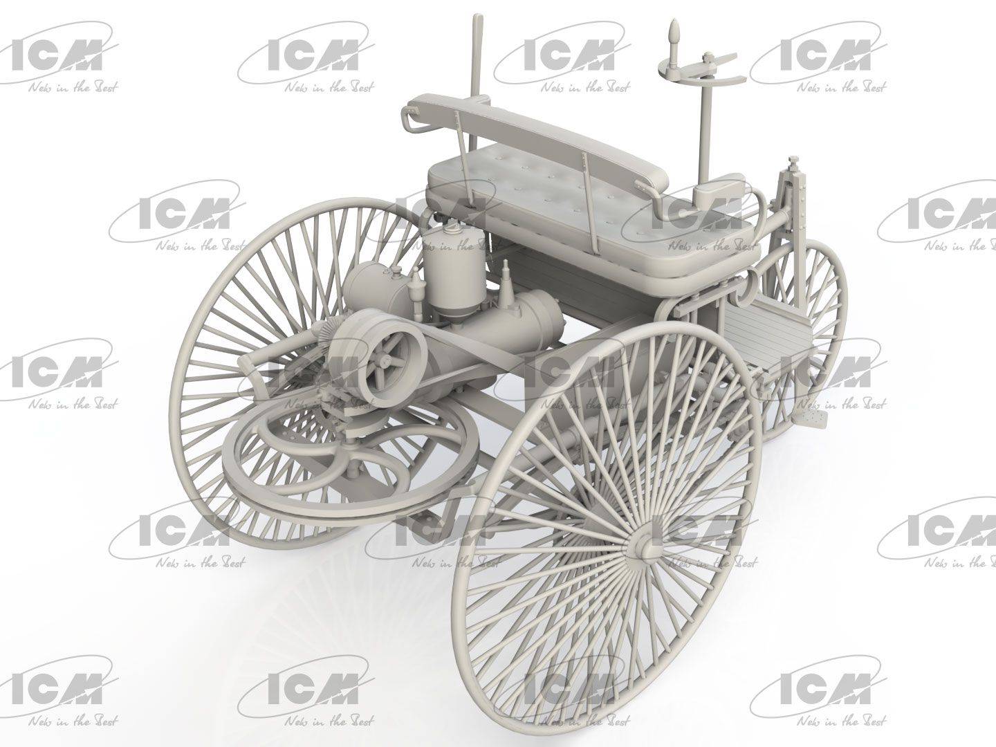 Benz Patent-Motorwagen 1886 – EASY version – Image 2
