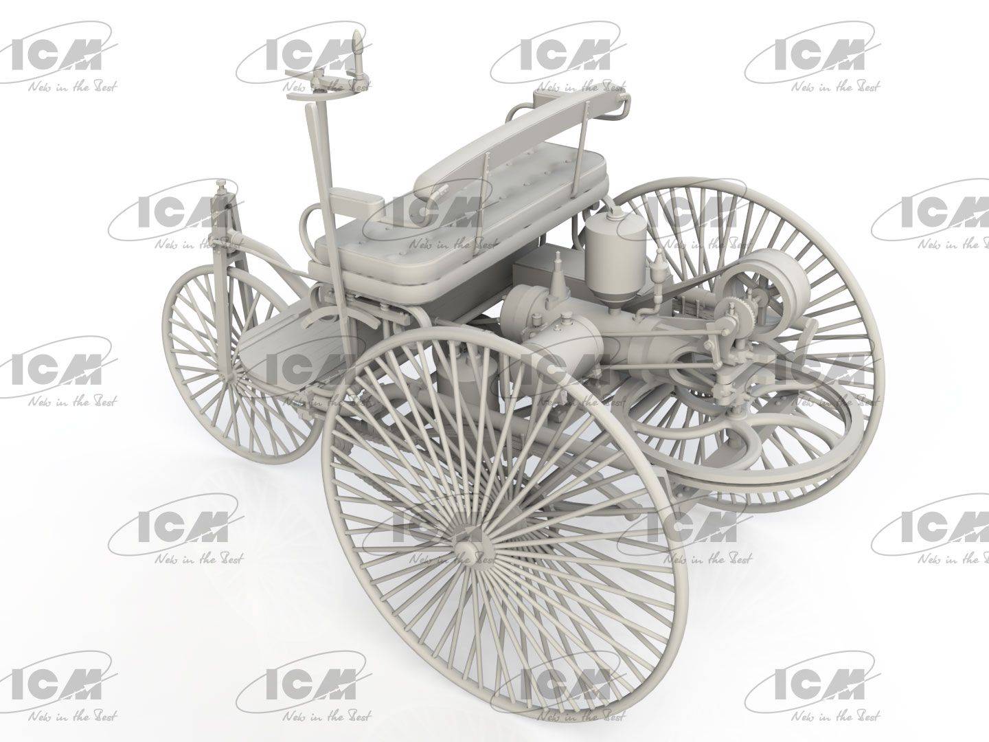 Benz Patent-Motorwagen 1886 – EASY version – Image 3