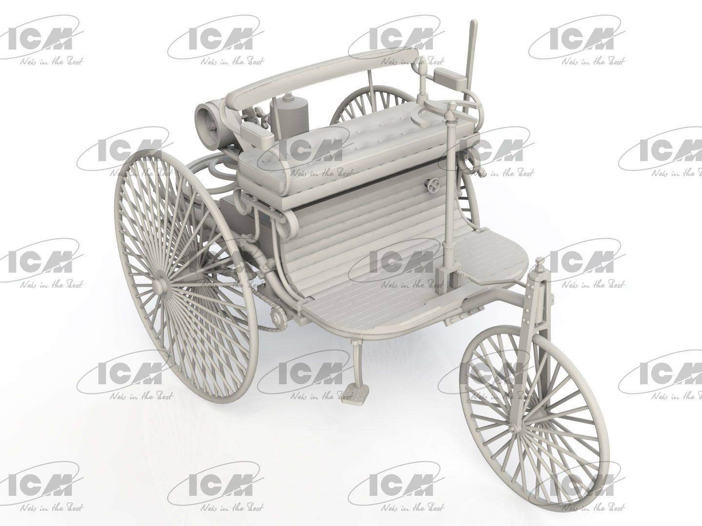 Benz Patent-Motorwagen 1886 – EASY version – Image 5