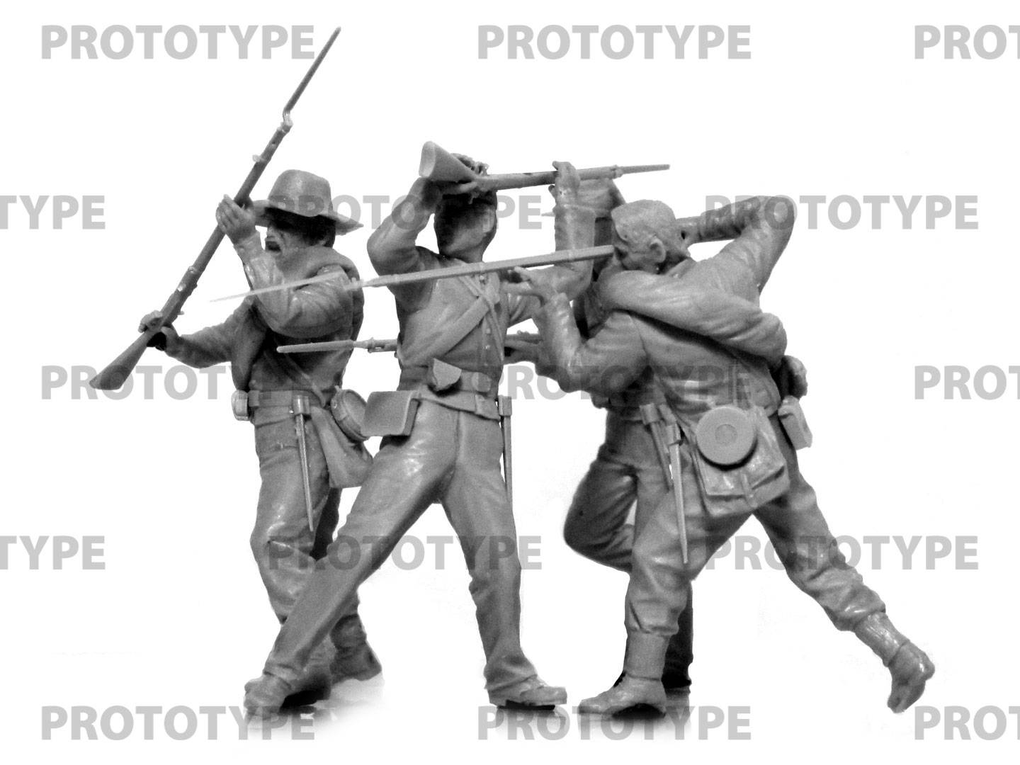 American Civil War Confederate Infantry, Set 2 – Image 3
