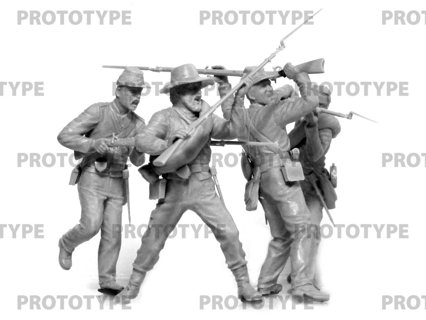 American Civil War Confederate Infantry, Set 2 – Image 5