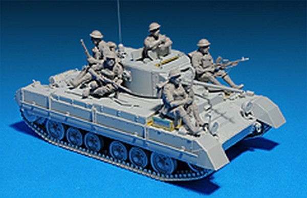 British Soldiers Tank Riders – Image 5