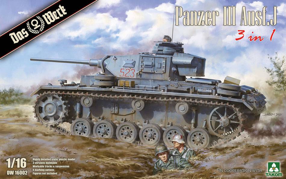 Panzer III Ausf. J (3 in 1)