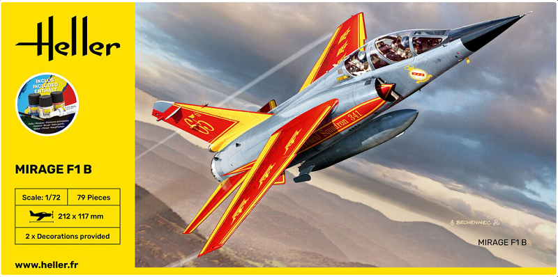 STARTER KIT Mirage F1 B
