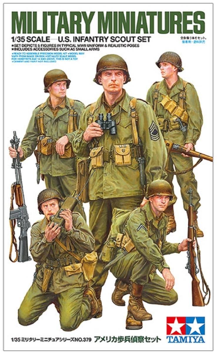 Us Infantry Scout Set
