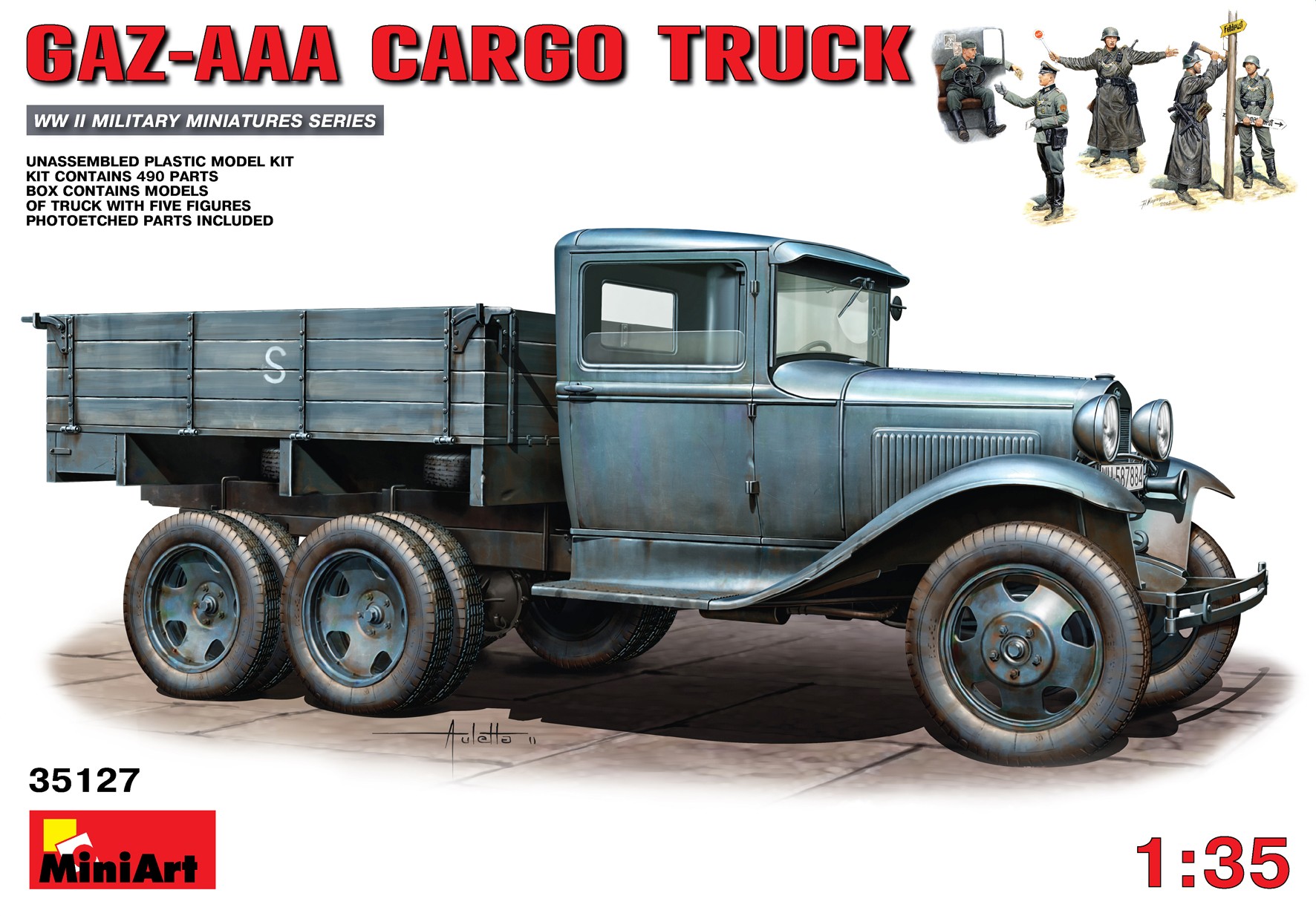 GAZ-AAA CARGO TRUCK