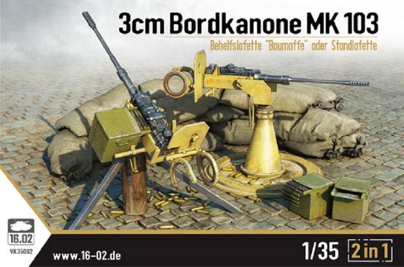 3cm Bordkanone MK 103 Behelfslafette "Baumaffe" oder Standlafette