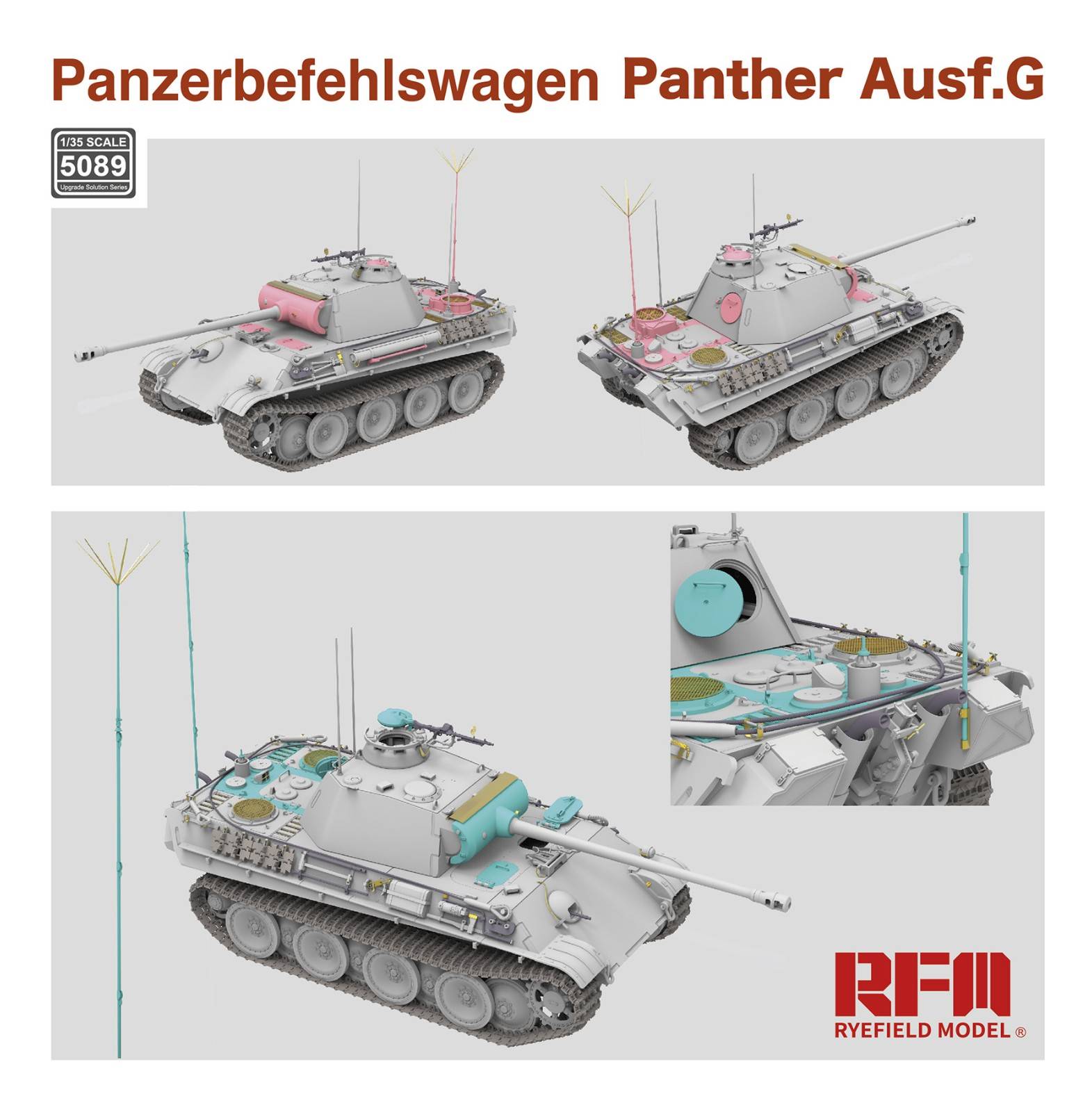 Panther Ausf.G Panzerbefehlswagen – Image 2