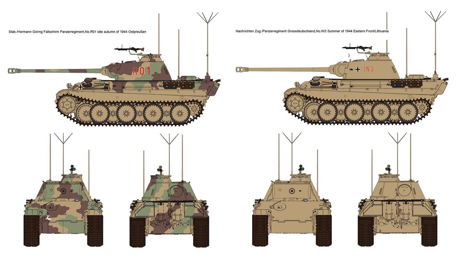 Panther Ausf.G Panzerbefehlswagen – Image 4