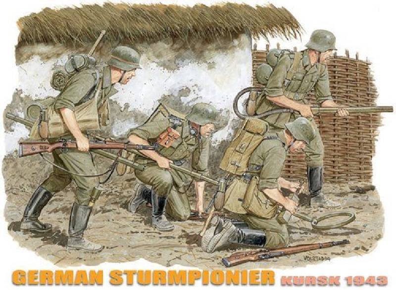 German Sturmpionier (Kursk 1943) '10th Anniversary' 1/35ème
