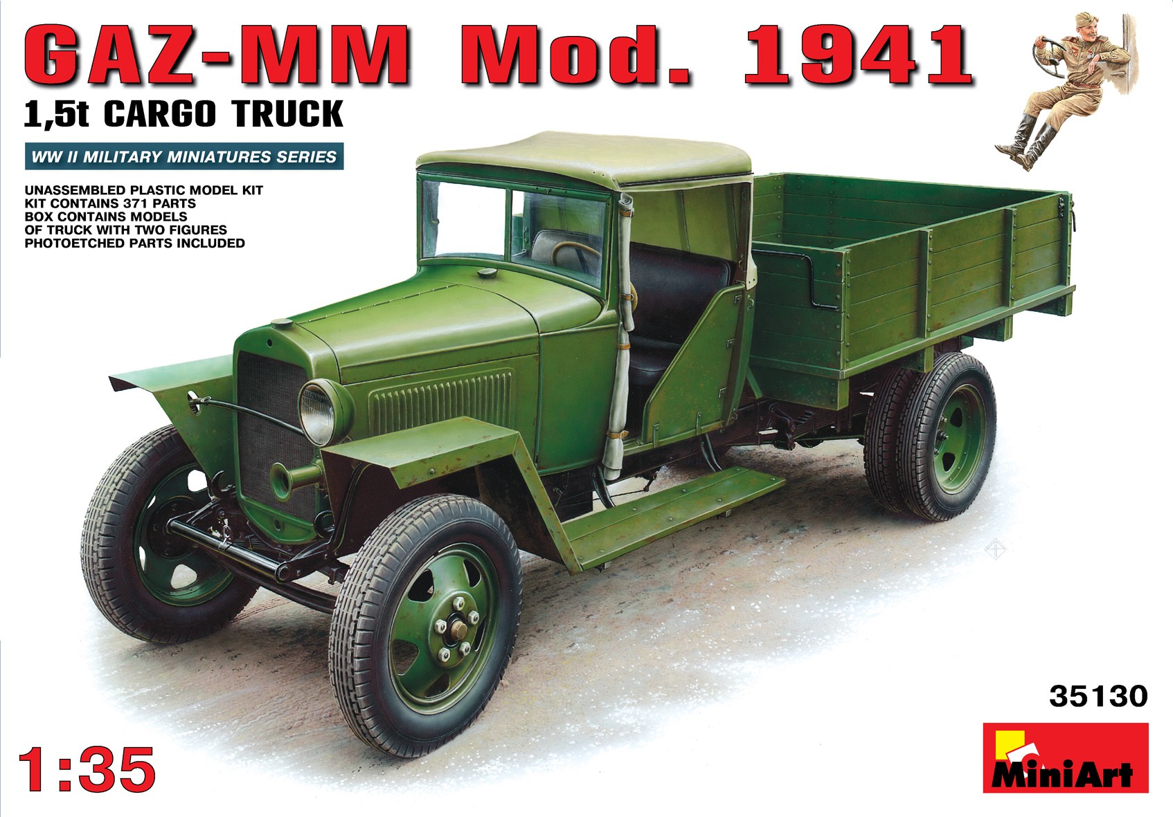GAZ-MM Mod.1941 1.5t CARGO TRUCK