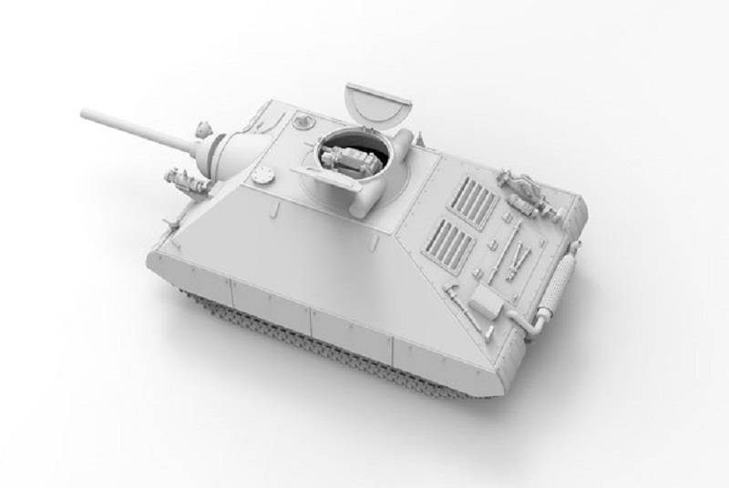Schwerer kleiner Panzerkampfwagen German Heavy Tank Project 1944 (2 in 1) – Image 10