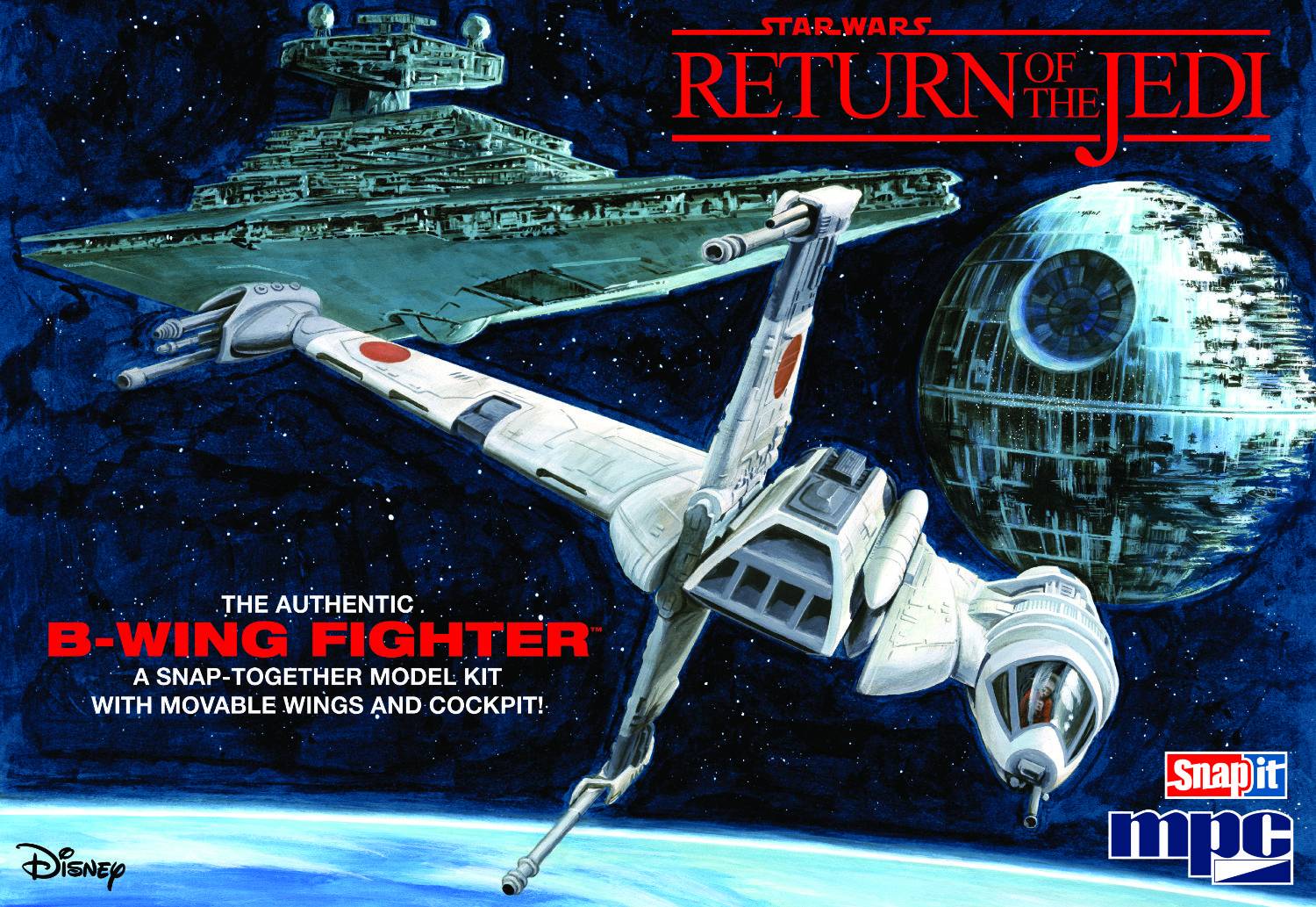 STAR WARS: RETURN OF THE JEDI B-WING FIGHTER (SNAP) (SNAP)