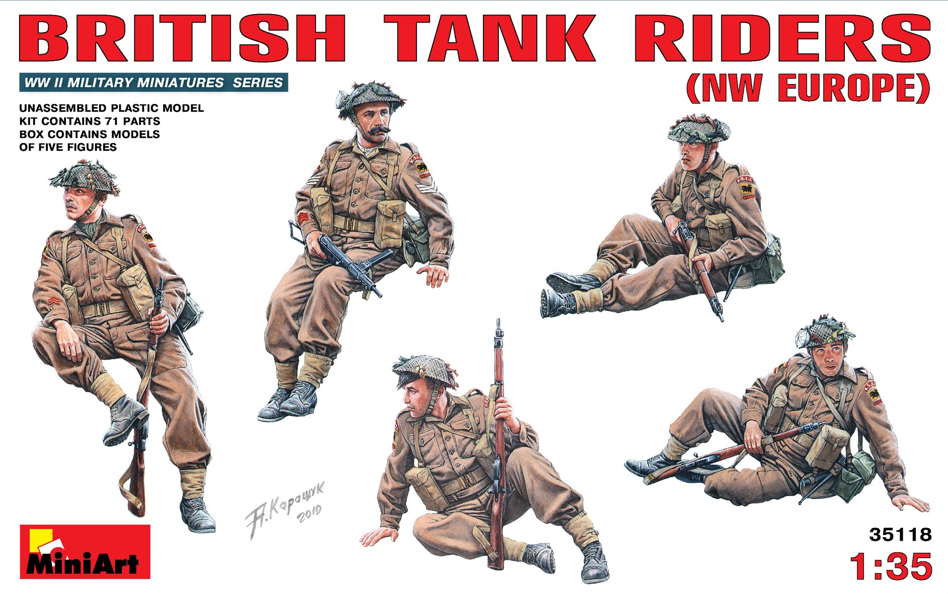 BRITISH TANK RIDERS (NW EUROPE)